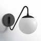 Granger Single Light Steel Dimmable Plug-in Swing Arm Sconce