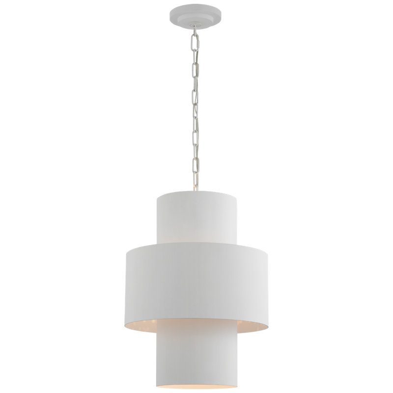 Chalmette 4 - Light Pendant, Plaster White, Plaster White