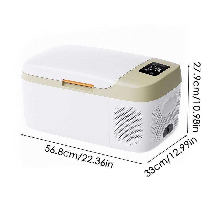 16L Portable Car Refrigerator with Display