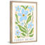 «Pretty Blue Flowers», reproduction encadrée-359285829