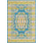 Blue Cahuita Indoor/Outdoor Traditional Rug-1727498405