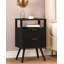 39cm W Manufactured Wood Bedside Table