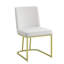 Chaise d'appoint rembourrée (ensemble de 2)