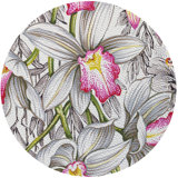 Orchid Cymbidium 16" Vinyl Placemat