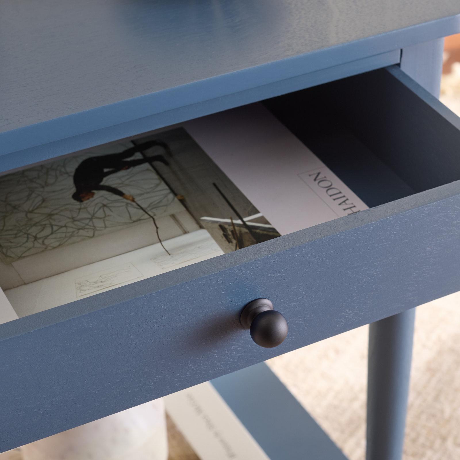 Branden 19" End Table, Blue