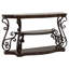 Console à 2 tablettes Gretta Merlot