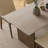 Home simple walnut color rectangular dining table-20527748
