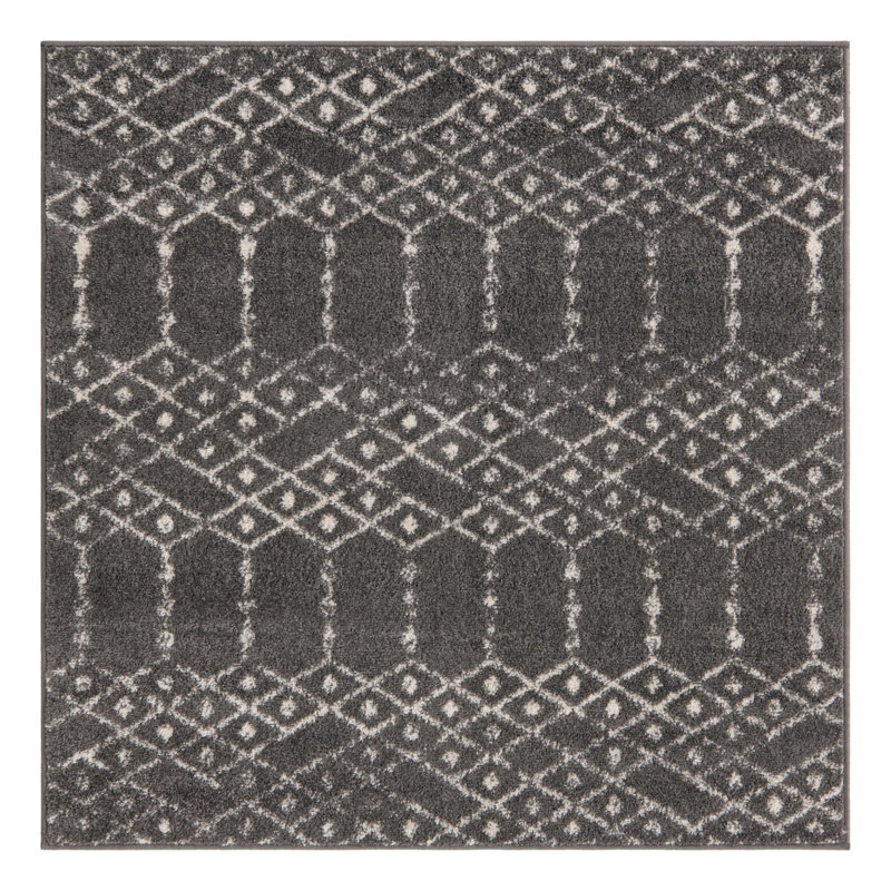 Ippazio Geometric Indoor Rug, Square 4'