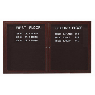 AARCO No Vinyl Metal Letter Board