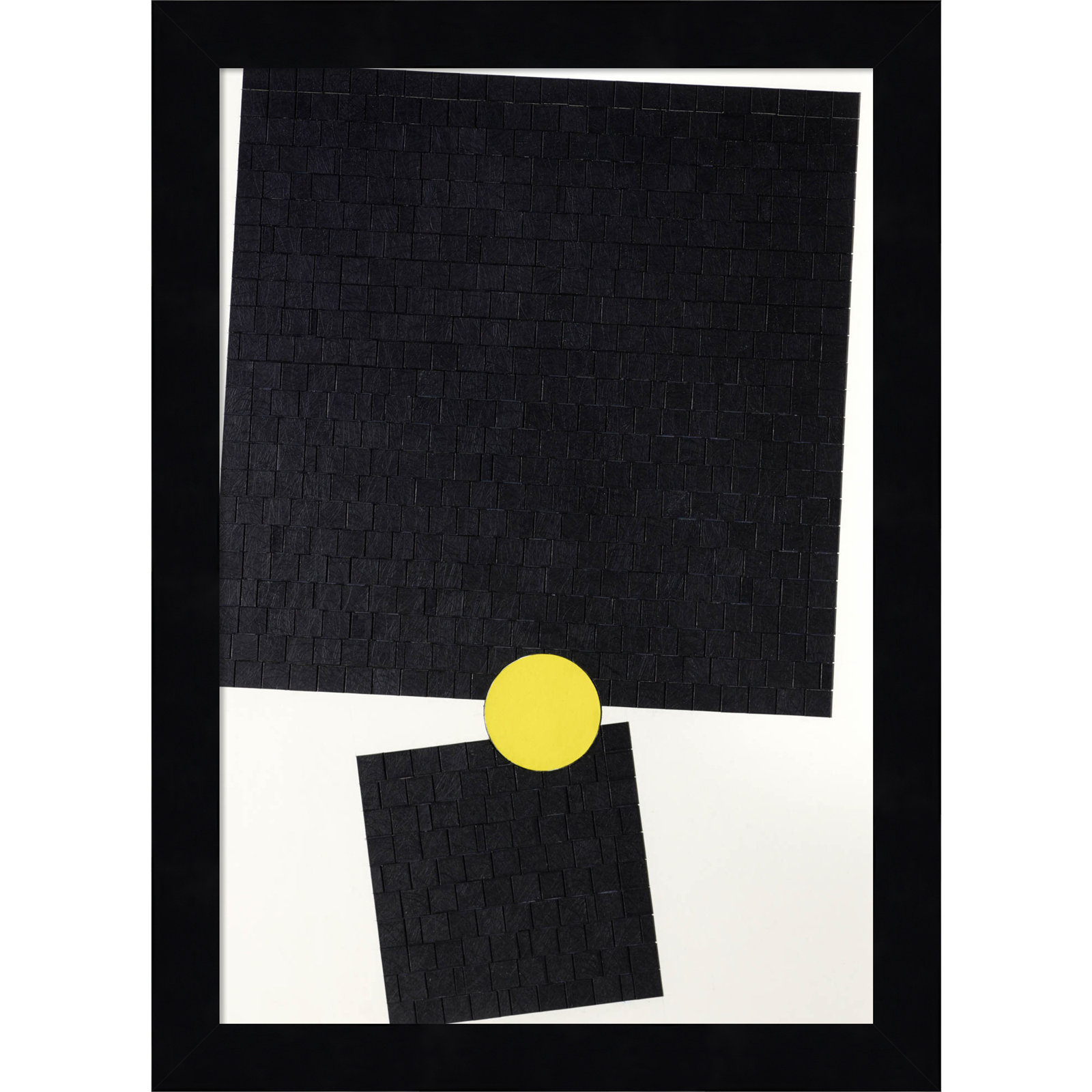 Her Divine Fulcrum Print by Alex Dunn, 13" H x 10" W x 1" D, Black