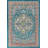 Lathan Bohemian FLAIR Boho Vintage Medallion Blue/Yellow Rug-92783509