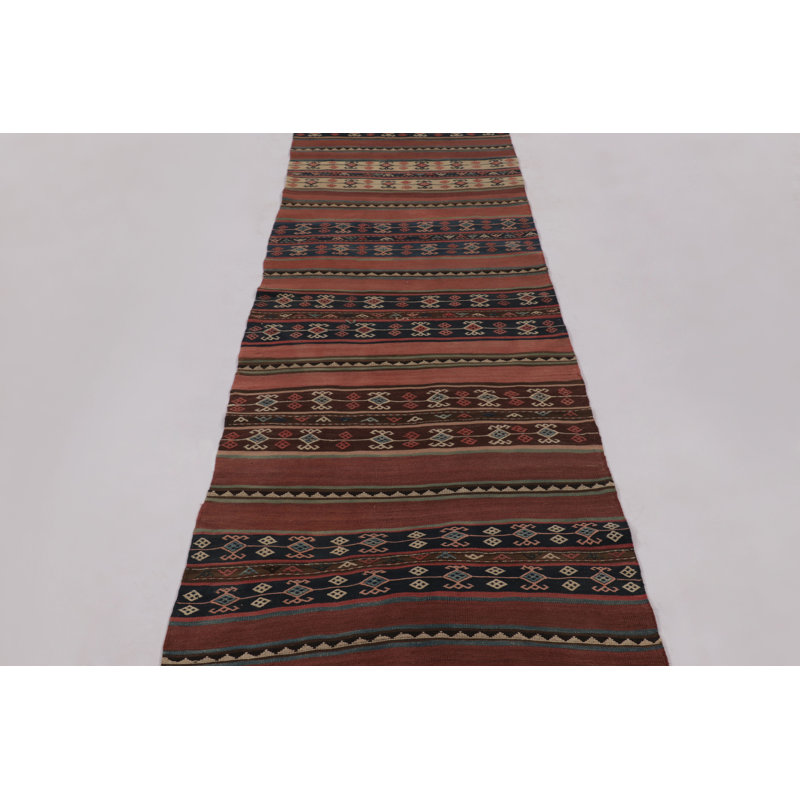 Kilim & Flatweave One-of-a-Kind 2'10X12'8 Area Rug