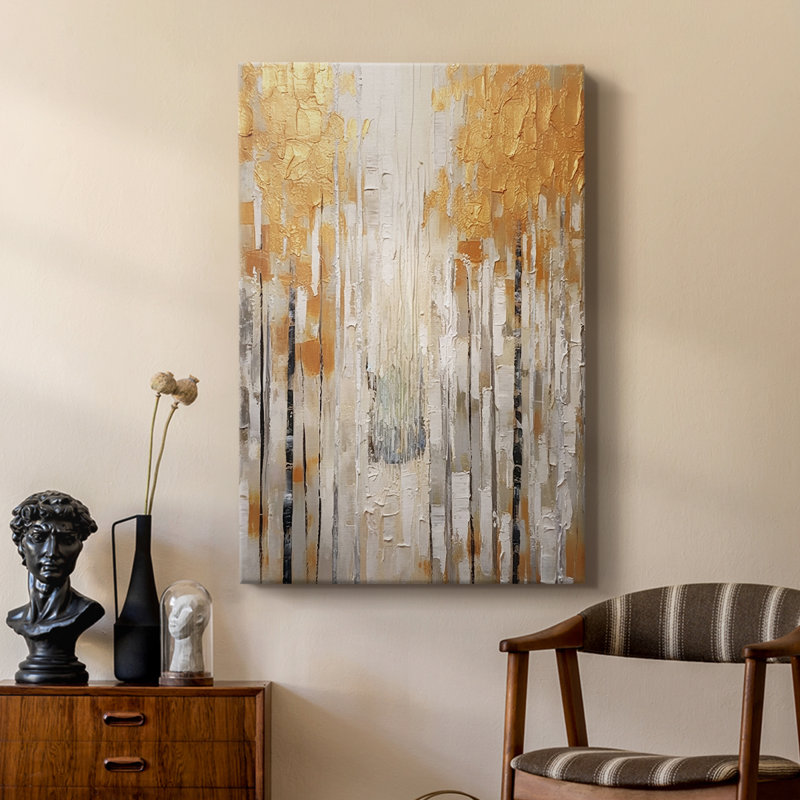 ABSTRACT Series CMXLV -Custom Wrapped Gallery Cavas