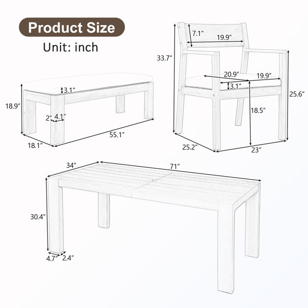 Dimensions du produit