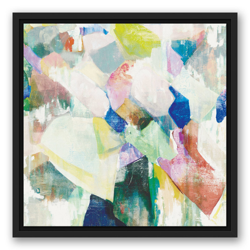 Avalanche Floating Framed Canvas, 17.75" W x 17.75" H