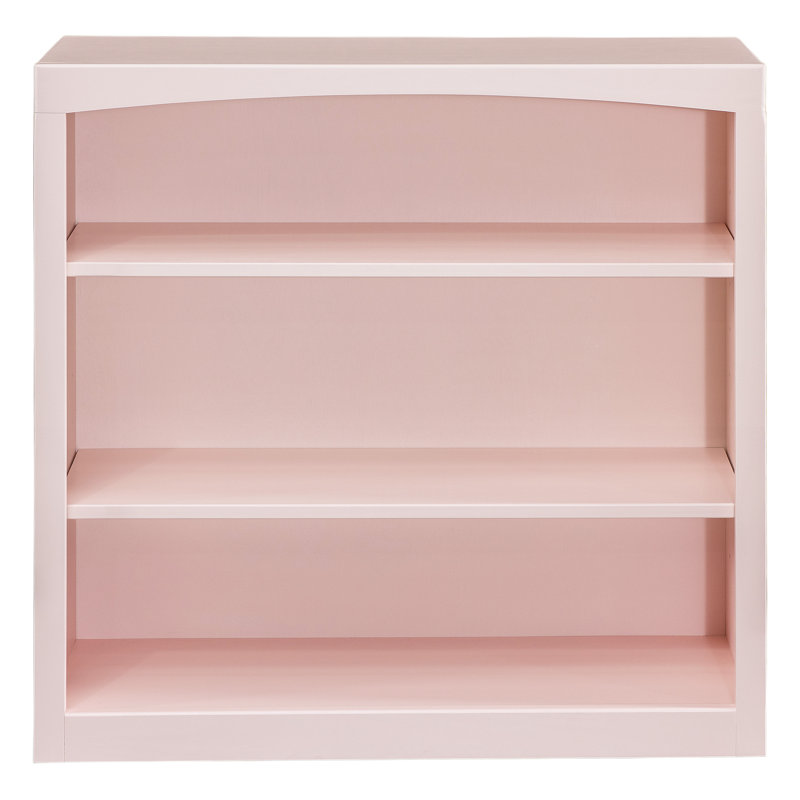 Bibliothèque classique Ossy, (3 tablettes) H 36 po x l 36 po x P 12 po, Rosé