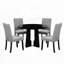 5-Piece Round Dining Table set-2096908700