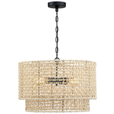 Lustre tambour 4 lumières Cibecue