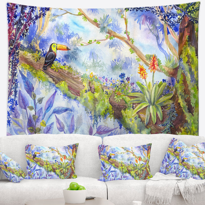 Polyester Tapestry, 50" H x 60" W
