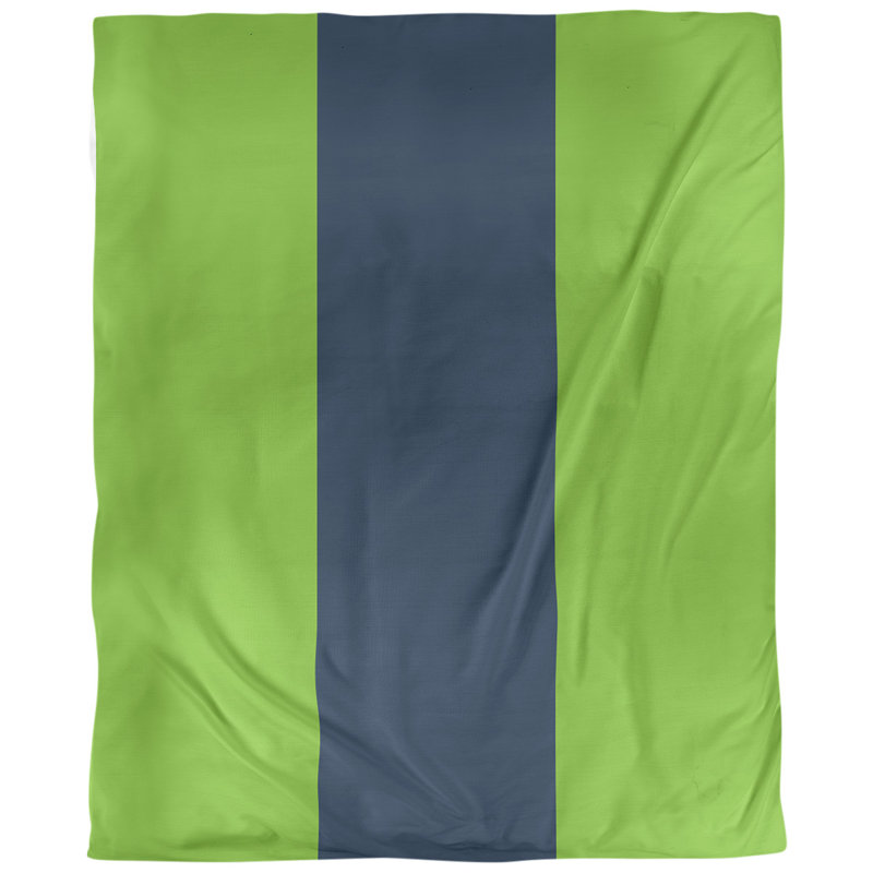 Tissu de basket-ball denver, Vert aurore / bleu nuit