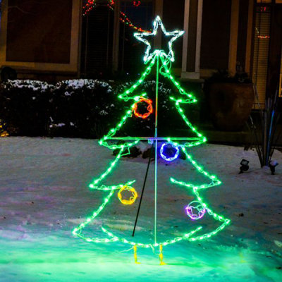Arbre de Noël 156 lumières à DEL