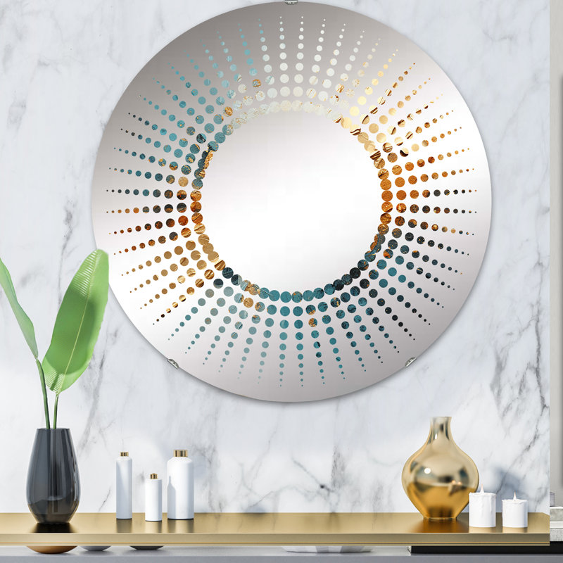 Dannyel Circle Mirror, 31.4" x 31.4"