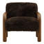 Johnson Faux Fur Occasional Chair, Sand-2065046463