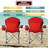 Set of 2 Camping Chairs with Built In Ice Cooler, Cup Holder, & Carrying Bag-515400570