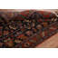 Tapis décoratif antique à teinture végétale 4 x 5
