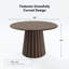 Table de salle à manger en bois massif-184095401-184095400