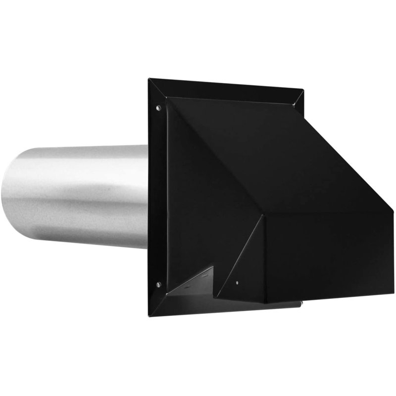 Imperial Universal Washing Machine / Dryer Vent, Black