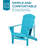 Grazierville Wood Outdoor Adirondack Chair-597716668