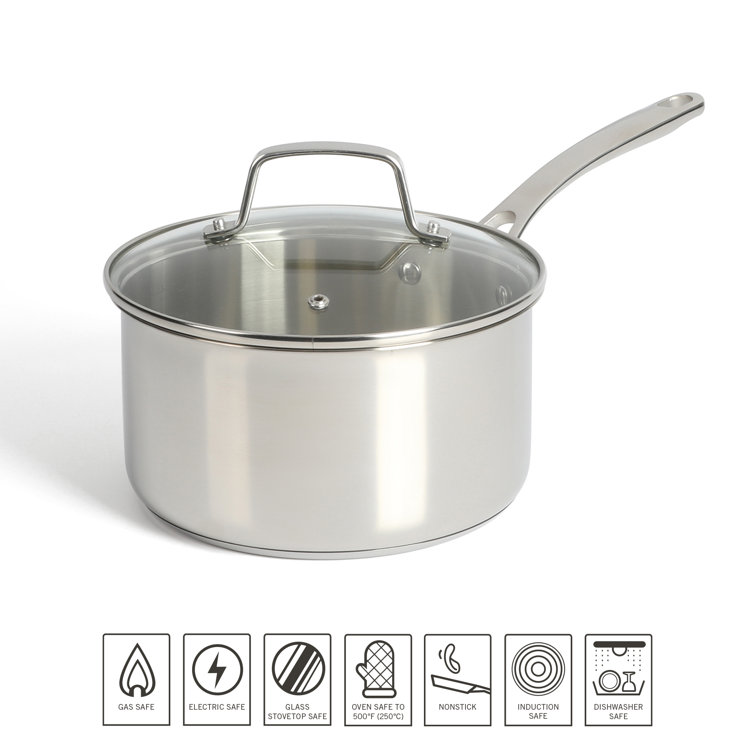 Cuisinart Classic 3.5qt Stainless Steel Saute Pan With Cover And