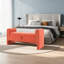 Banc de rangement en tissu Teddy-460738707