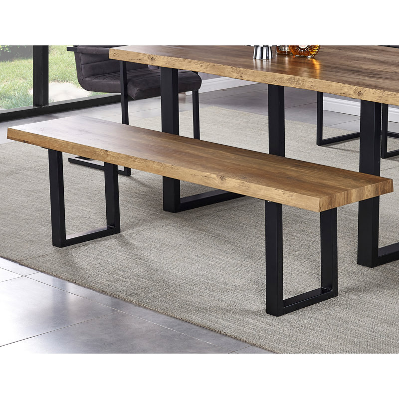 Keimarion 71" Dining Wood Bench 