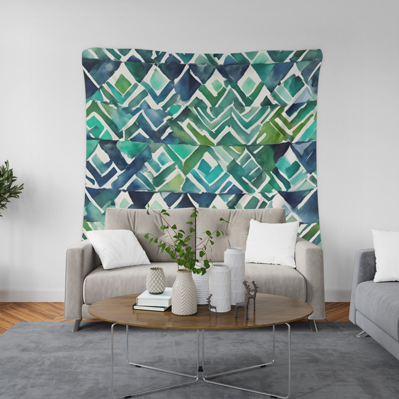 Tapisserie murale, H 80 po x l 68 po