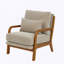 Chaise longue en bois-129680154