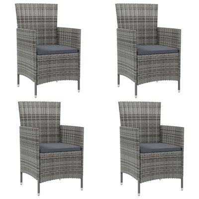 Patio Dining Armchair with Cushion