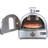 Mont Alpi MAPZ-SS 12000 BTU Multi-Fuel Countertop Table Top Stainless Steel Portable Outdoor Cooking Kitchen Backyard Propane Gas Pizza Making Baking Oven Roasting Grill - Pizza Stone Included
