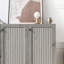 Armoire de rangement à trois portes, buffet en bois avec tablette réglable, armoire à café en bois, armoire de cuisine-2116454063