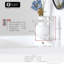 Robinet de salle de bain élégant en chrome poli à poignée simple 6 ½ po-88283014