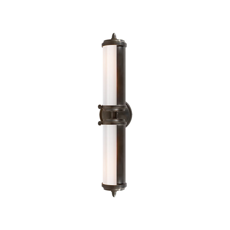 Thomas O'Brien Merchant Double Bath Light, Bronze