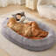 Grand lit pour chien humain lavable pour chien-433126430-433126424