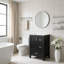 Meuble-lavabo de 24 po avec lavabo en céramique-320029653
