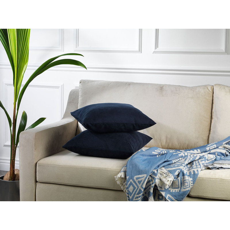 Indoor / Outdoor Square Scatter Cushion Cover - 1PC, 30 x 30cm, Royal blue