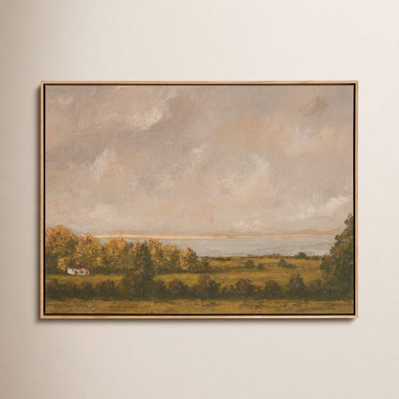 Country Lake House by Lori Marie, 24'' H x 32'' W
