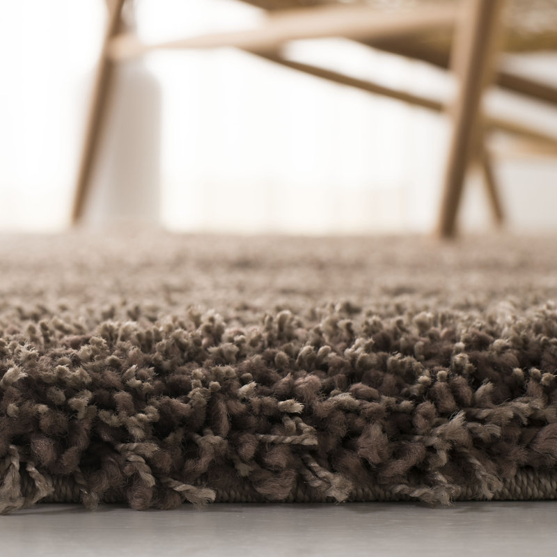 Shag Performance Solid Color Rug, Rectangle 5'3" x 7'6"