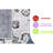 2X8 Area Rug, Cream/Beige Medallion, Stain & Non-Shedding, Beautifies Living Room Rug 2X8, Decorates Bedroom Dining-1073251055