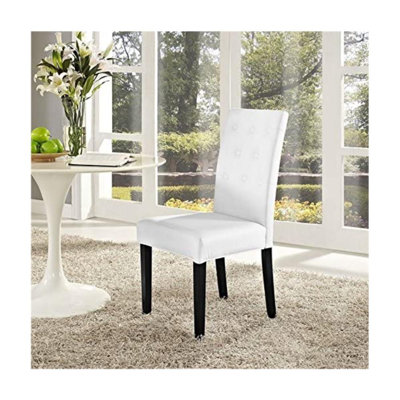 Chaise parsons capitonnée