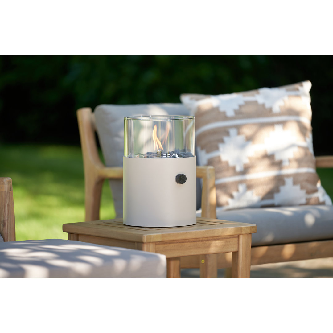 Himanshu 30Cm H x 21Cm W Aluminium Propane Outdoor Fire Pit
